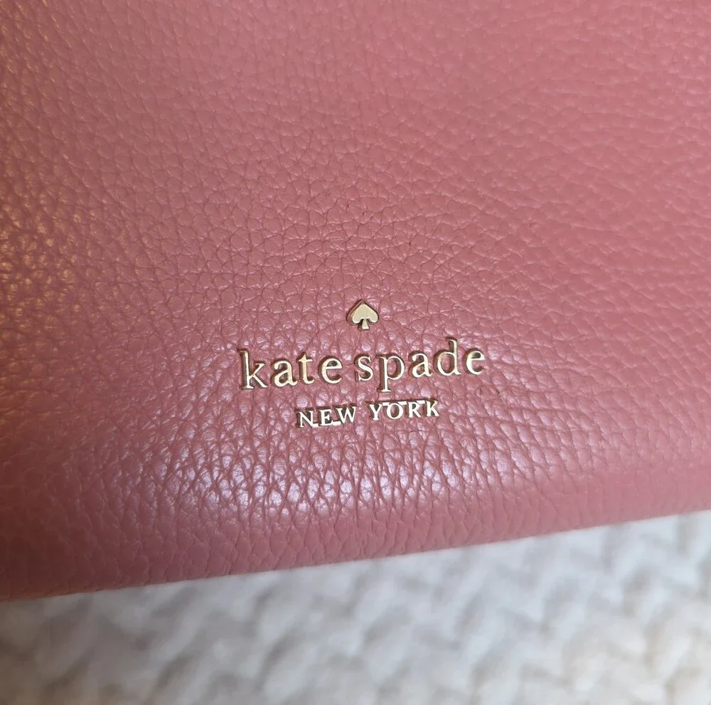 Kate Spade Muted Rose Leila Shoulder / Crossbody Satchel